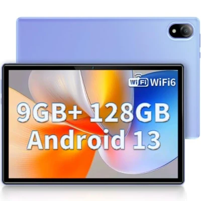 Immagine di DOOGEE U10 Tablet 9GB RAM+128GB ROM/TF 1TB 10 Pollici, Android 13 in Offerta, Bluetooth 5.0 WiFi 6 5060mAh 1280 * 800 5MP+8MP Widevine L1 TÜV Luce Blu Bassa