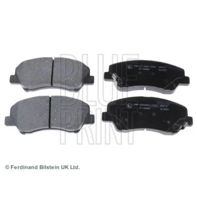 Immagine di BLUE PRINT ADG042128 Kit pastiglie freno Assale anteriore con segnalatore acustico usura KIA: Rio 3, 3 Stufenheck, III Van / Hatchback