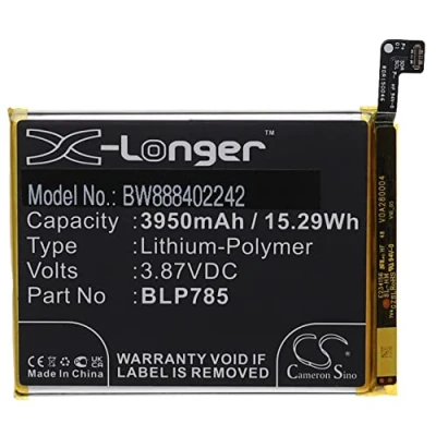 Immagine di vhbw batteria compatibile con OnePlus Nord AC2003 smartphone cellulare (3950mAh, 3,87V, Li Poly)