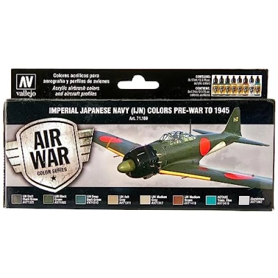 Immagine di Vallejo Model Air Set di Colori Acrilici per Aerografo, Multicolore