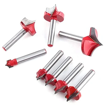 Immagine di 6mm codolo 3D cnc incisione fresa V scanalatura punta dell&#039;ago router bit lavorazione del legno artigiano intaglio strumento di fresatura strumento(12mm)