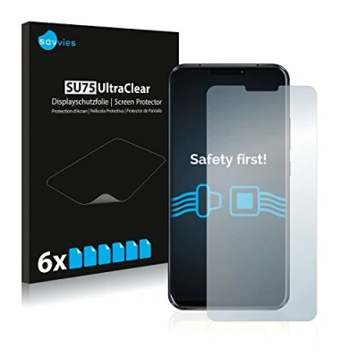 Immagine di savvies (6 Pezzi Pellicola Protettiva per ASUS ZenFone 5z ZS620KL Protezione Schermo Trasparente