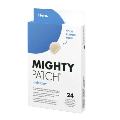 Immagine di Cerotti idrocolloidali per l&#039;acne Mighty Patch Invisible, 24 pezzi, Hero