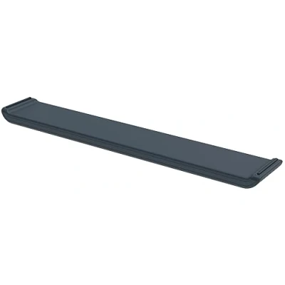 Immagine di Leitz Ergo Poggiapolsi da Tastiera Ergonomico Regolabile Imbottito in Gomma Piuma, Adatto a Utenti Destrorsi e Mancini, 71 x 22 437 mm, Grigio Velluto, 65230089