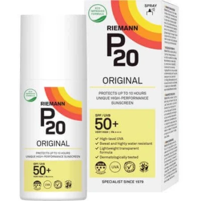 Immagine di Spray Trasparente P20 Protezione Solare SPF50, 175 ml, Riemann