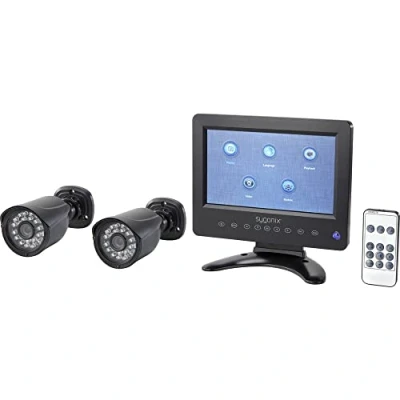 Immagine di Sygonix SY 4600588 AHD Kit videocamere sorveglianza 2 canali con camere 1280 x 720 Pixel