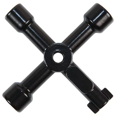 Immagine di UTILITY KEY, 4 WAY, METAL D02368 By DURATOOL
