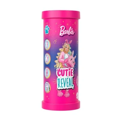Immagine di Bambole mini Barbieland Cutie reveal,1 contenitore,1 cucciolo,1 fihure a sorpresa,Mattel 1 pezzo casuale Eta 4 +
