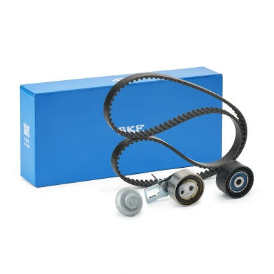 Immagine di SKF VKMA 03318 Kit cinghia di distribuzione 141 con profilo dente trapezoidale FORD: FIESTA 7, Ecosport Mk2, 6, CITROËN: C4 II Cactus, C3