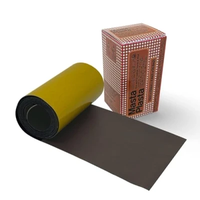 Immagine di Mastaplasta Nastro AUTOADESIVO per riparazioni in pelle. SCEGLI IL COLORE. 150 cm x 10 cm. Ripara buchi e strappi…