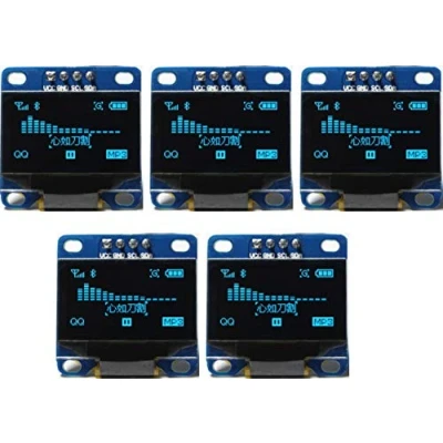 Immagine di TECNOIOT 5pcs OLED 128X64 Display LCD LED Module I2C IIC SPI Serial