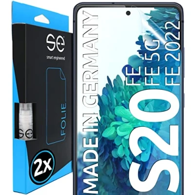 Immagine di smart engineered 3D Pellicola Protettiva per schermo Samsung Galaxy S20 FE/Galaxy FE 5G [2 pezzi Transparente, Case friendly, qualità dell&#039;immagine full HD,Pellicola TPU