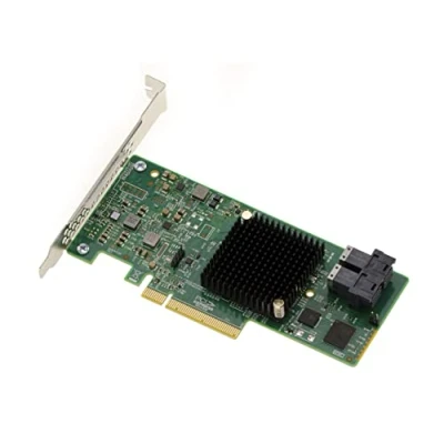 Immagine di KALEA INFORMATIQUE Scheda controller PCIe 3.0 SAS 12GB con 8 porte interne. Modello OEM 9300 8i chipset 3008 Fusion MPT 2.5