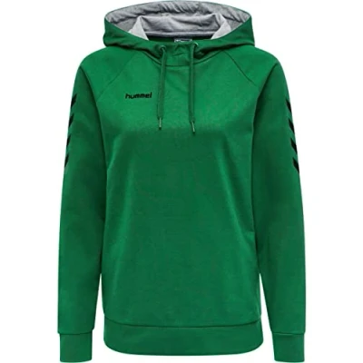 Immagine di Felpa da donna in cotone con cappuccio Hummel Go