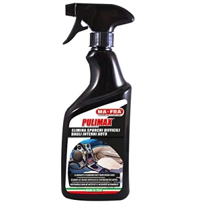 Immagine di Ma Fra, Pulimax, Detergente Per Pulizia Interni, Elimina Sporco Difficile, Neutralizza il Cattivo Odore di Nicotina, Agisce Su Plastica, Tessuto, Skai, Formato da 500 ml