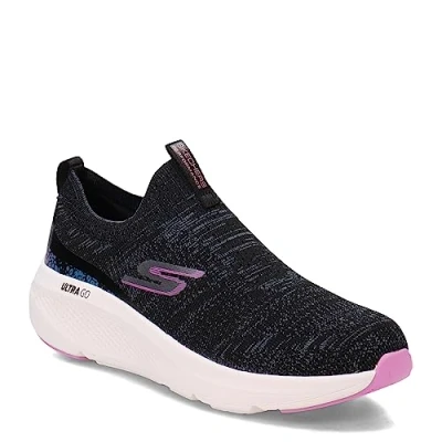 Immagine di Skechers Go Run Elevate Indaco, Scarpe da Ginnastica Donna, Nero/Rosa, 38 EU