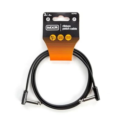 Immagine di JIM DUNLOP MXR Cavo Patch a Nastro, 3 piedi 0,9 m, Angolo Retto 1/4 di pollice, 90 cm (DCPR3)