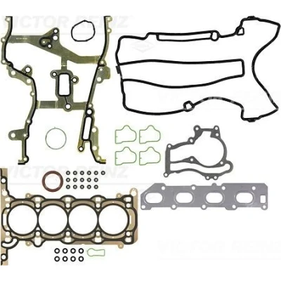 Immagine di REINZ Kit guarnizioni, Testata con guarnizione tenuta stelo valvola, paraolio albero a gomiti OPEL: Meriva B 02 37875 05