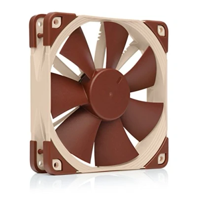 Immagine di Noctua NF F12 PWM, Ventola Silenziosa di Qualità Premium, 4 Pin (120 mm, Marrone)