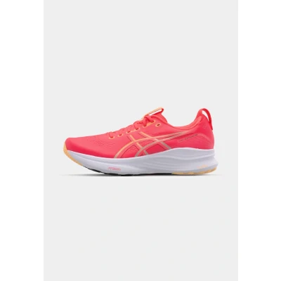 Immagine di Asics GEL Kayano 32 Scarpe da corsa su strada, Uomo, Taglia: 40.5, Flash red/beet juice Sintetico / tessuto