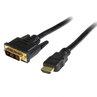 Immagine di StarTech.com HDDVIMM50CM Cavo Adattatore HDMI a DVI D, M/M, 0.5 m, Nero