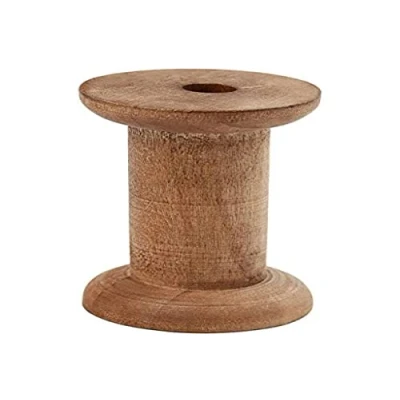 Immagine di Creativ Set di 10 rocchetti in legno, 70 x 30 mm, diametro foro: mm
