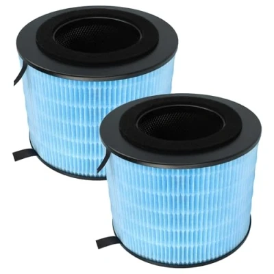 Immagine di vhbw 2x filtro aria sostituisce Philips FYM220/30 per purificatore d&#039;aria combinato carbone attivo + Hepa