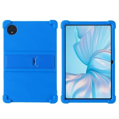 Immagine di GIOPUEY Cover Compatibile con Blackview Tab 80 Supporto Custodia Protettiva in Silicone TPU Morbida Case Dark Blue