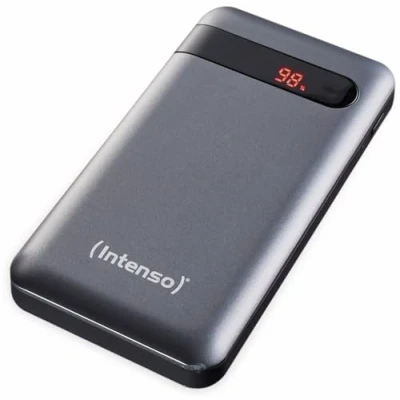 Immagine di Intenso PD10000 Power bank 10000 mAh Ricarica rapida 3.0, Consegna di potenza 3.0 LiPo Nero Indicazione stato