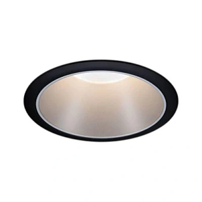 Immagine di Paulmann 93407 Cole Coin Lampada da incasso LED (monocolore) 6 W Nero, Argento