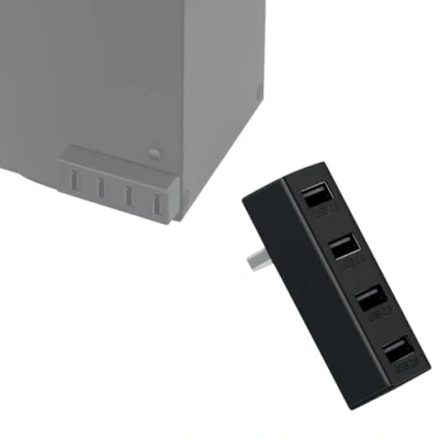 Immagine di Mcbazel Hub USB 2.0 a 4 porte per Xbox Series X/S, adattatore di espansione splitter ad alta velocità portatile compatibile con console X/S