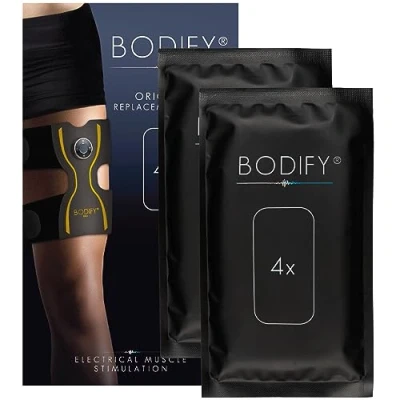 Immagine di Bodify Set di 2 Cuscinetti Ricambio Originali (Senza Controller) per EMS Leg Trainer PRO Allenatore Muscolare delle Gambe Uomini e Donne