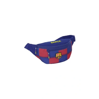 Immagine di Safta F.C. Barcellona 1ª attrezzatura 25/26 Marsupio con tasca esterna, ideale per giovani e bambini di diverse età, comodo versatile, qualità resistenza, 23 x 9 12 cm, blu/granata, M, Casual