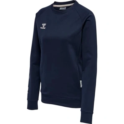Immagine di Felpa donna in cotone Hummel Move Grid