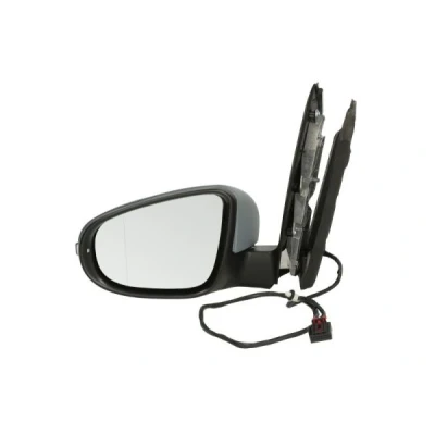 Immagine di Specchio retrovisore esterno Alkar 9043146 Sx con la prima mano elettrico termico, ribaltabile/ripiegabile elettricamente, asferico per veicolo gu