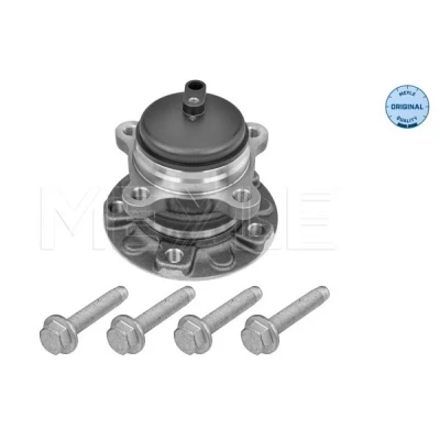 Immagine di MEYLE 11 14 752 0004 Mozzo ruota 5 104 con anello sensore ABS, cuscinetto integrato materiale di montaggio Assale posteriore