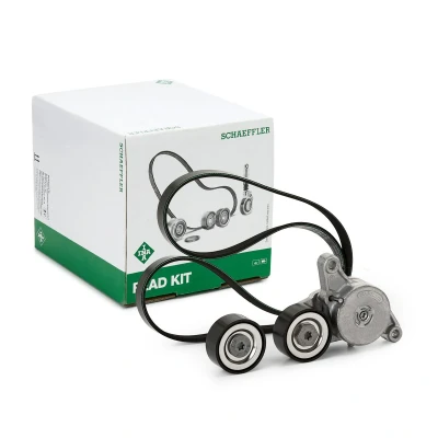 Immagine di INA 529 0154 10 Kit cinghie Poly V Controllare corsa libera generatore ed ev. sostituire MINI: Clubman, Hatchback, Paceman