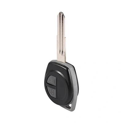 Immagine di Guscio chiave telecomando 2 pulsanti non tagliati per Suzuki Vitara Swift Ignis SX4 Liana Alto
