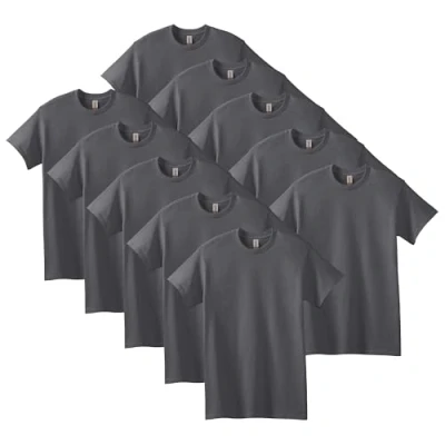Immagine di Gildan T shirt in cotone Heavy, modello G5000, Uomo, Grigio (Charcoal), XL