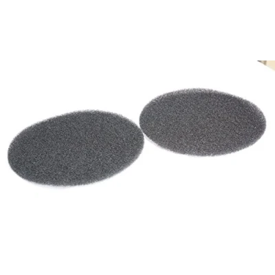 Immagine di 2 paio di ricambio per auricolari Tuning spugna AKG K242HD K271MK2 K272HD K241 K240 K260 K270 K271 K280 K290 K340 HSD271 HSC271 cuffie paraorecchie cuscino (nero)