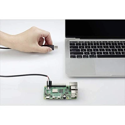 Immagine di Renkforce USB/TTL Cavo Jumper Raspberry Pi [1x Spina A USB 2.0 4x presa jumper] 1.00 m Nero