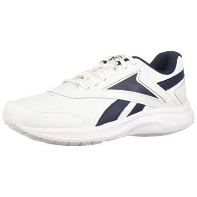 Immagine di Reebok WALK Ultra 7 DMX MAX Scarpe running neutre, Uomo, Taglia: 40.5, White/collegaite navy/collegiate royal Pelle / sintetico