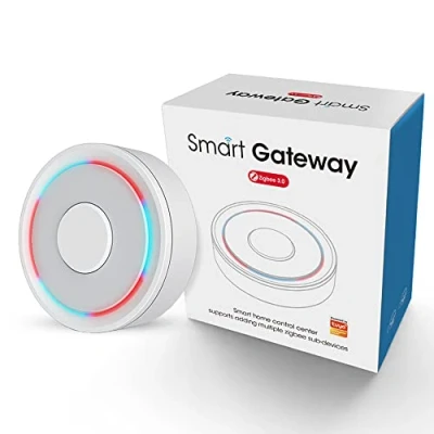Immagine di Tuya Zigbee Gateway Hub Bridge WiFi Smart Home, centro di controllo domotico da remoto home per tutti i prodotti ZigBee, compatibile con Alexa Google Assistant e Life App (Gateway)