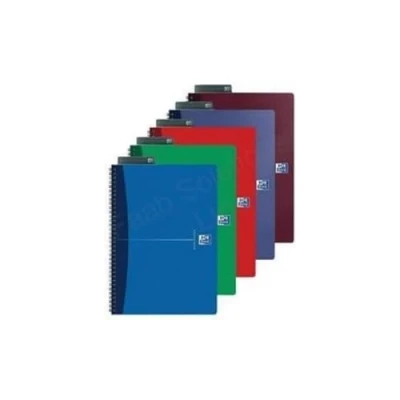 Immagine di Oxford 100103741 Quaderno Spiralato Office Essentials, Formato A5, 180 Pagine, Carta 90 gr, Rigatura Rigato, App Scribzee, Colori Assortiti