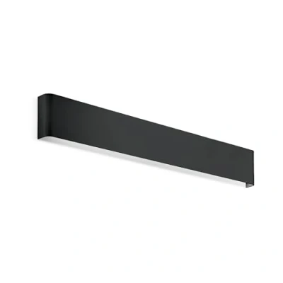 Immagine di Ideal Lux Delta ap d061 3000k nera Applique
