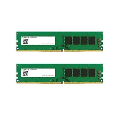 Immagine di Mushkin Essentials Kit memoria PC DDR4 32 GB 2 x 16 Non ECC 3200 MHz 288pin DIMM CL22 MES4U320NF16GX2