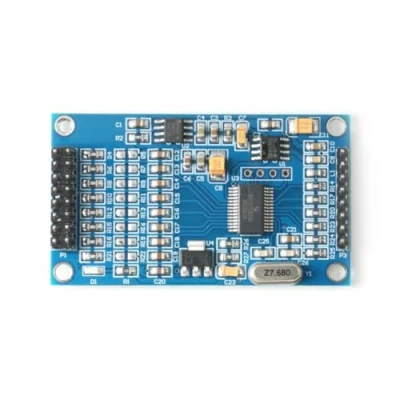Immagine di DollaTek Modulo ADC ADS1256 a 24 Bit 8 canali ad Alta precisione per acquisizione Dati
