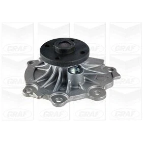 Immagine di GRAF PA1139 Pompa acqua con guarnizione meccanico Ottone per trasmissione cinghia Poly V VOLVO: XC60 I, V60 I