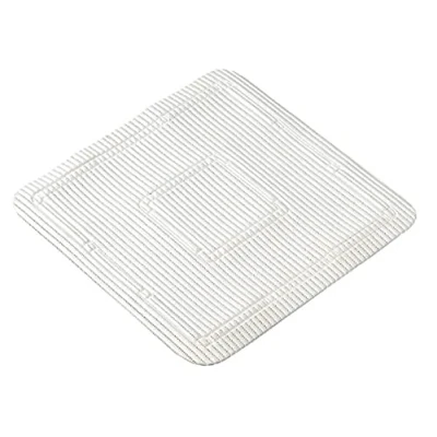 Immagine di Homecraft Soft Feel Shower Mat, 55.5 x cm, Comfortable, Safety &amp; Security, Helpful for Elderly or Children, White, Large, Square, Non Slip Suction Cups, Mum, Dad, Kids, Disabled, Handicapped