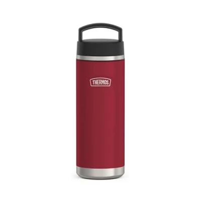 Immagine di thermos ICON BEVERAGE BOTTLE 0,71 l, rosso/bacca mat, in acciaio inox 710 ml, isolato, 18 h caldo/freddo 24 h, lavabile lavastoviglie, assolutamente ermetico, senza BPA